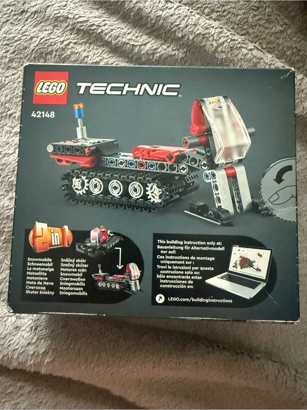NWT Lego Technic Snow Groomer 2-in-1 Toy